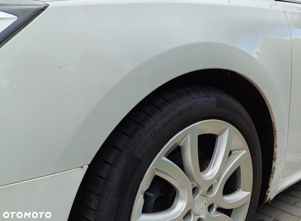 peugeot 508 1 i lift 15-18 błotnik lewy przedni lewy przód biały ewpb - 4