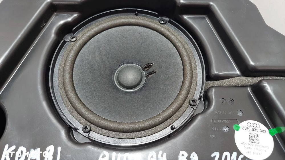 SWOBOOFER GŁOŚNIK AUDI A4 B9 KOMBI R2016 NR 8W9035382 - 3