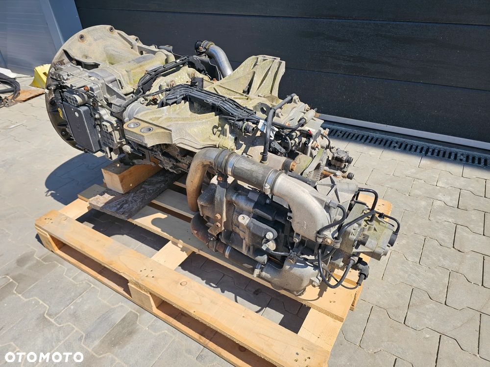 KOMPLETNA SKRZYNIA BIEGÓW MERCEDES ACTROS MP4 G211-12 RETARDER - 4