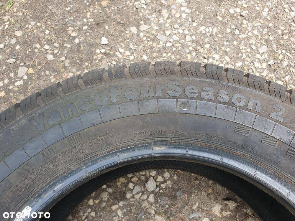 1X OPONA Continental VancoFourSeason 2 205/65R16C 2017R 9,5 MM JAK NOWA - 4