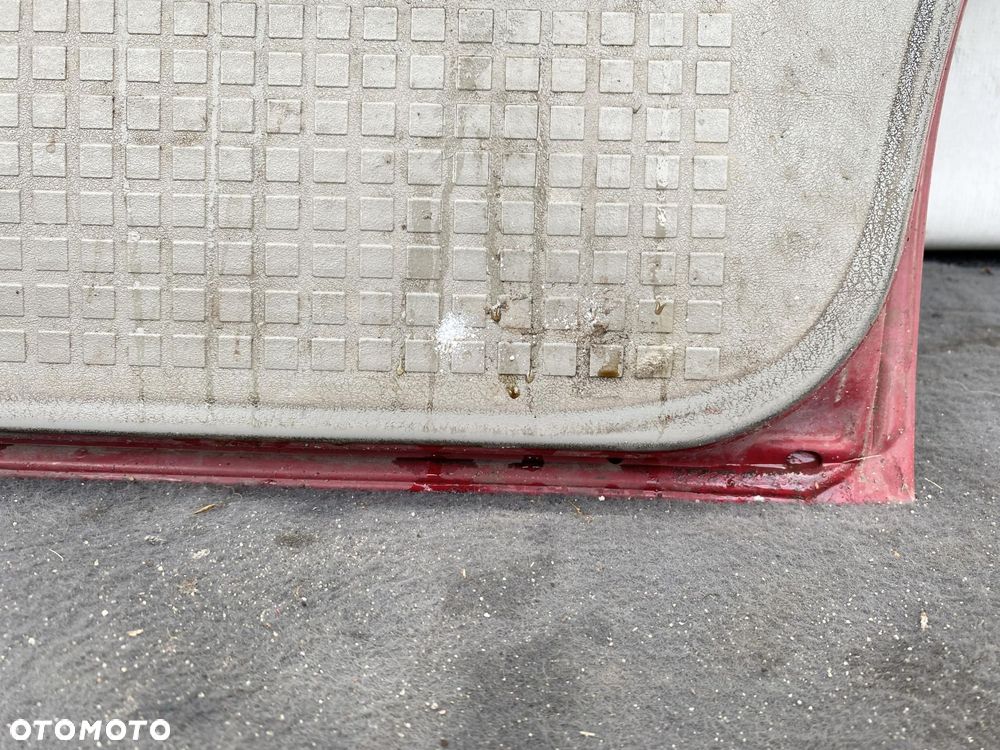 VW TRANSPORTER T4 96- DRZWI PRZEDNIE LEWE LEWY PRZÓD BORDO/CZERWONE ORYG. - 8