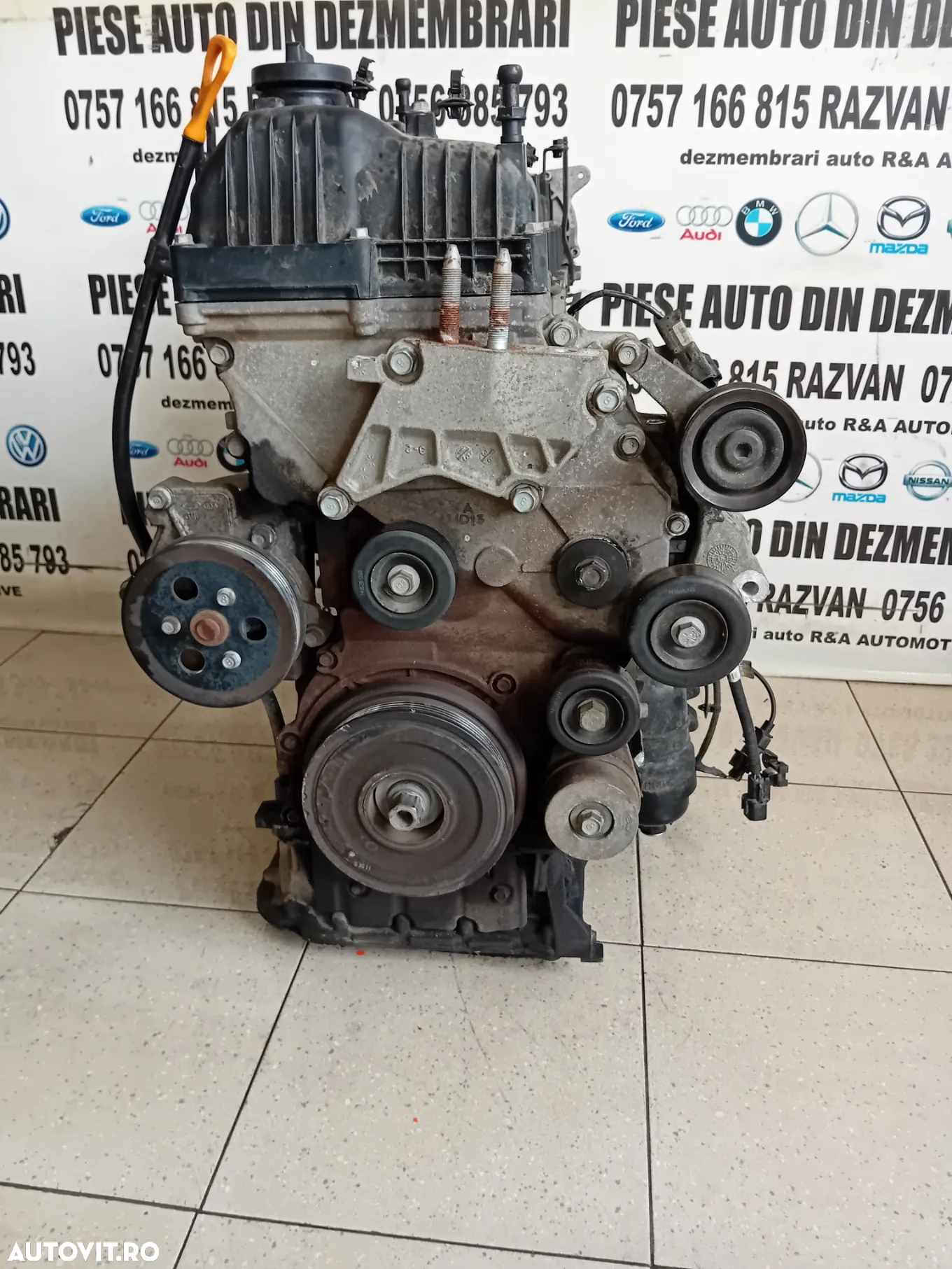 Motor D4HA 2.0 Crdi Hyundai Ix35 Tucson Kia Sportage Euro 5 Cod Motor D4HA Manual Testat Cu Garantie - 3