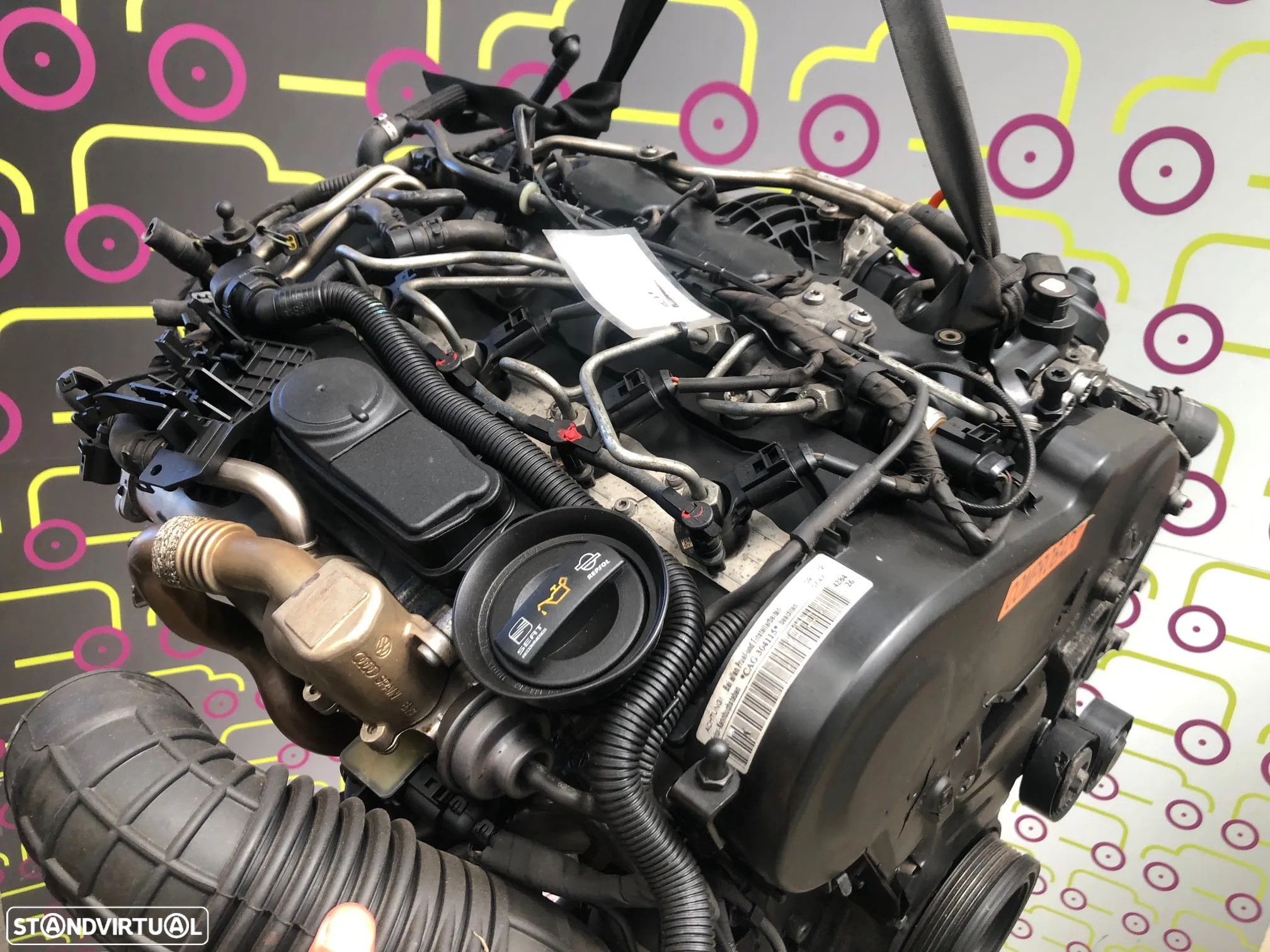 Motor AUDI A4 (B8)  2.0 Tdi de 2012 Ref. CAG NO20345 - 7