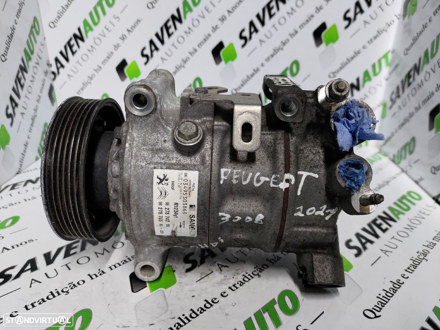 Compressor Ar Condicionado Peugeot 3008 Suv (M_) - 1