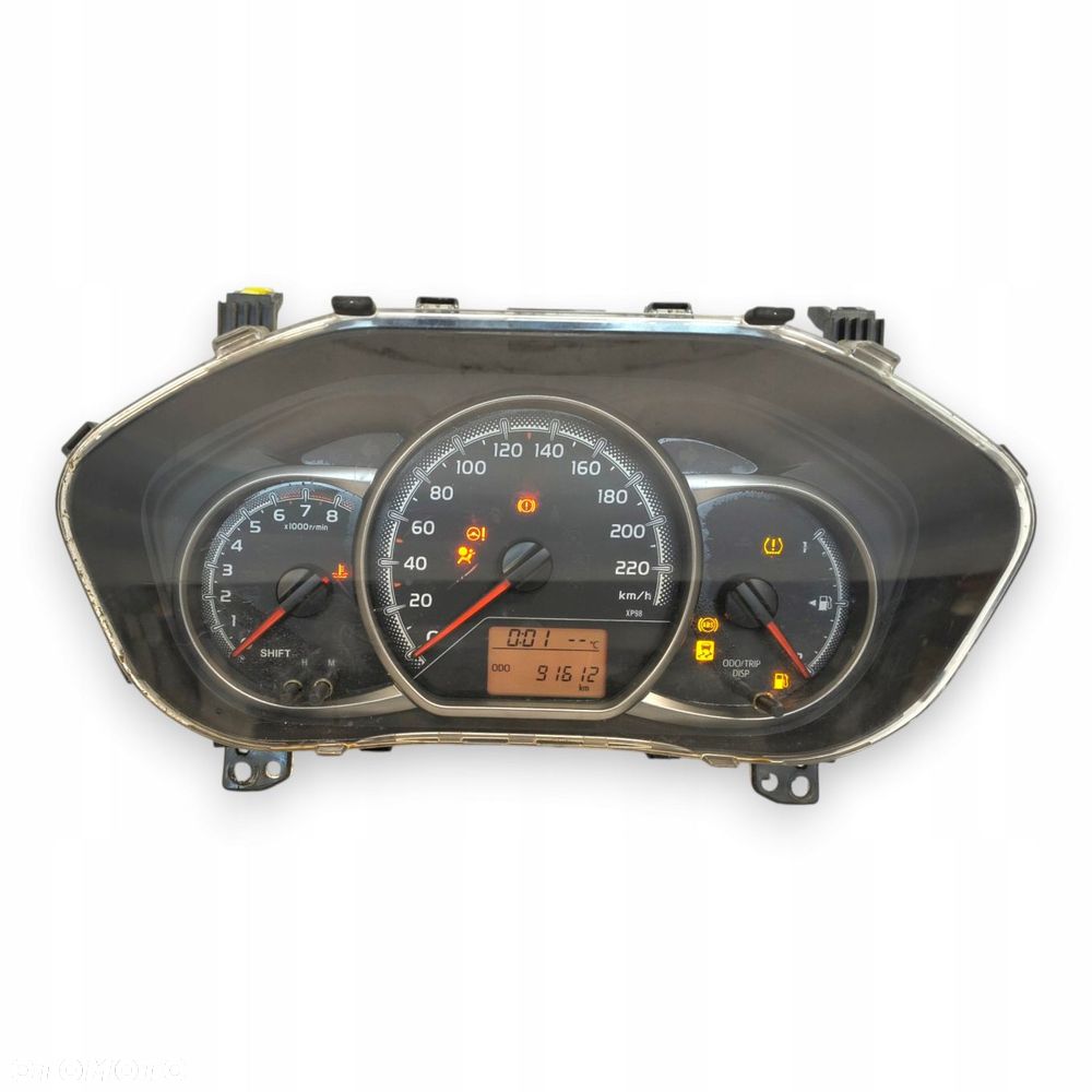 LICZNIK ZEGARY 83800-0U270 Toyota Yaris III 1.0 1.3 VVTI Benzyna 91 612km - 1