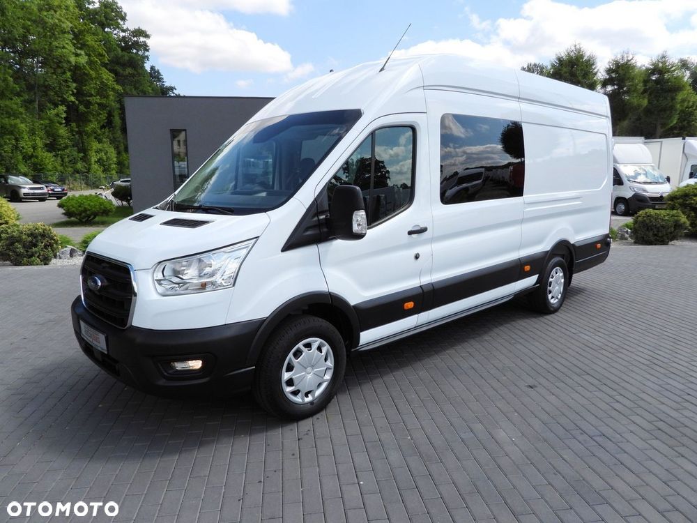 Ford TRANSIT FURGON BRYGADÓWKA 6 MIEJSC TEMPOMAT KLIMATYZACJA  185KM - 17
