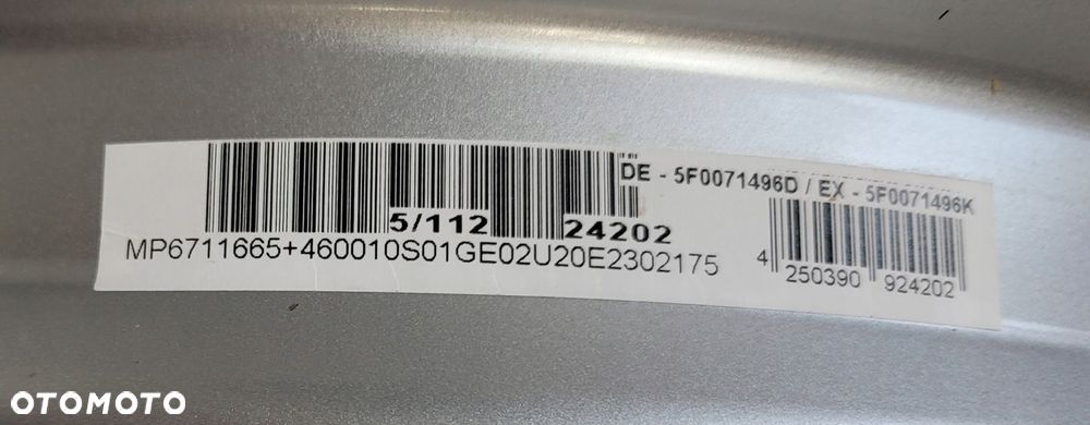 FELGI SEAT ATECA LEON CUPRA 6,5X16 16 ET46 5X112 - 15