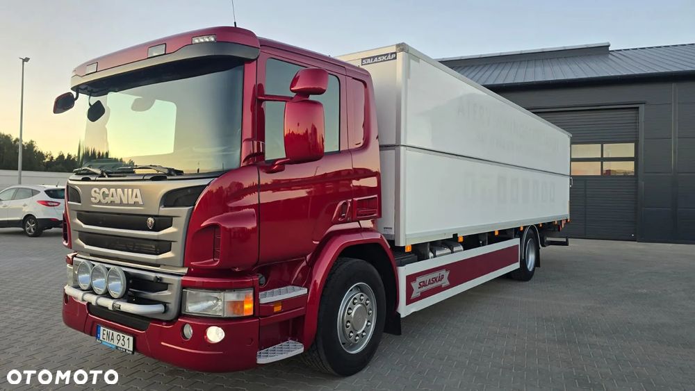 Scania P280 Euro 6 4x2 kurierka regulowany kontener 18 palet super stan niski przebieg! godna uwagi! - 5