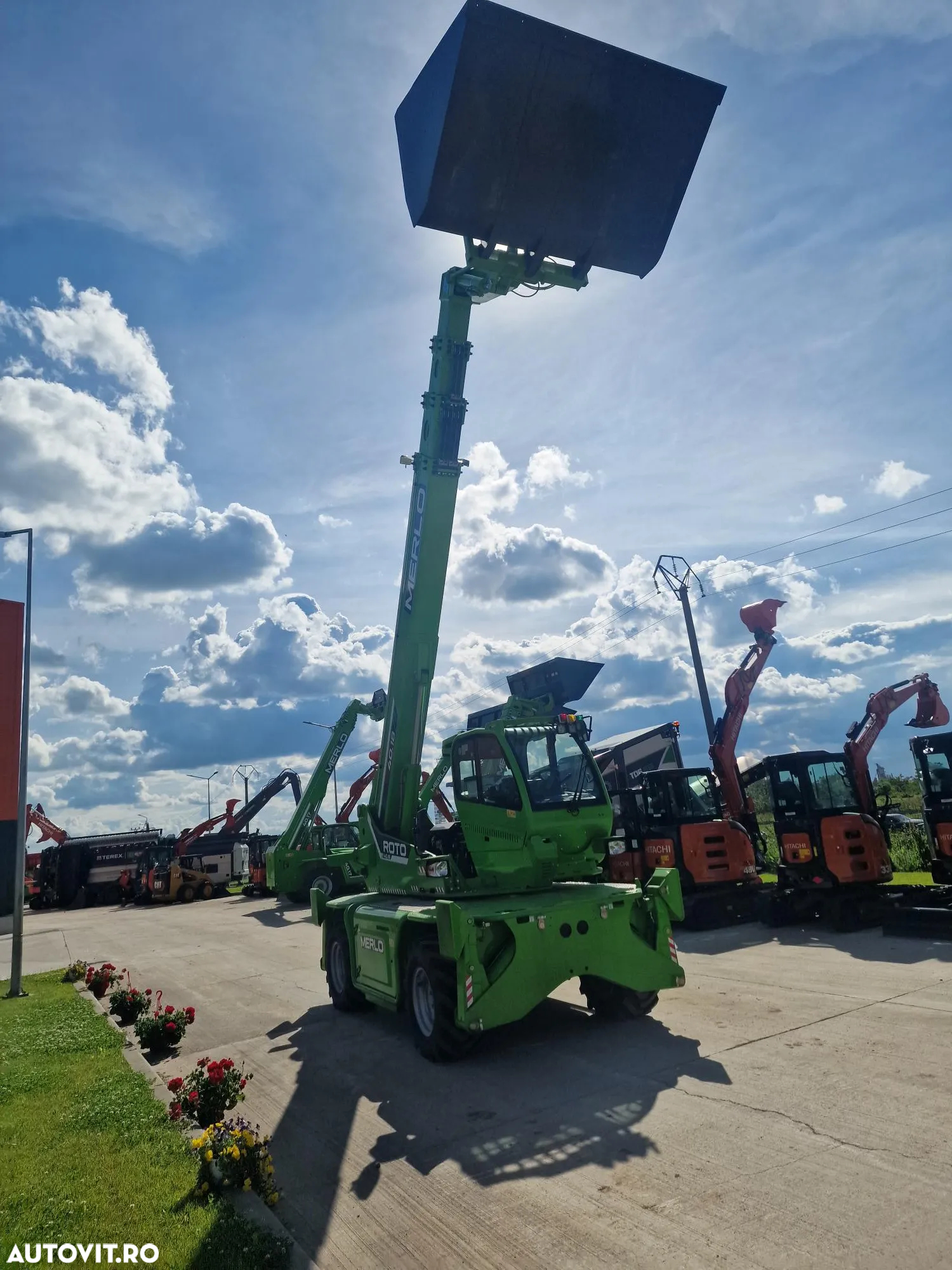 Merlo ROTO la 18m, Furci, cupa, AC, Cupla rapida, posibilitate leasing 5 ani, garantie 2 ani, nefolosit, produs in Italia-PROMOTIE 163.000 EUR+Tva - 18