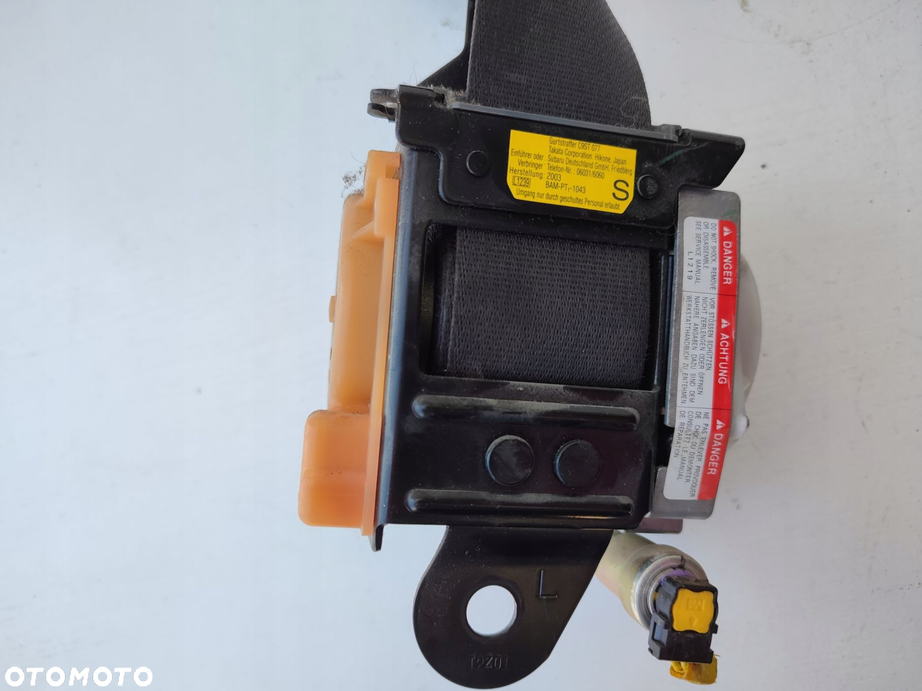 Pas bezpieczeństwa lewy przód SUBARU IMPREZA II LIFT GD KOMBI 03-06 EUROPA - 4