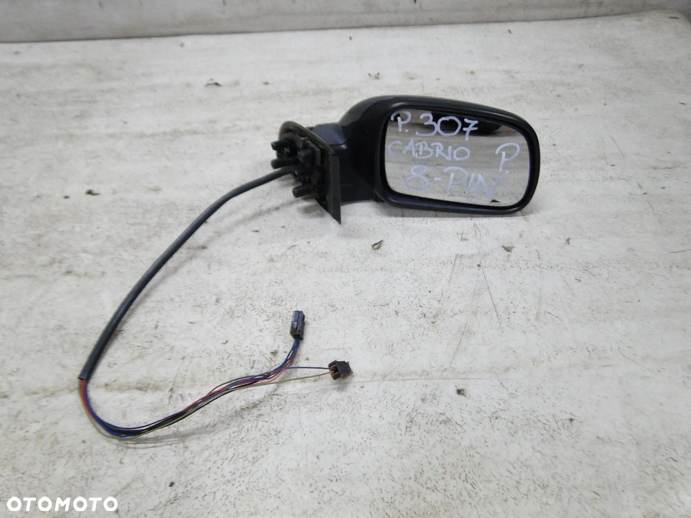 PEUGEOT 307 CC CABRIO LUSTERKO PRAWE 8 PIN EZWD EUROPA - 1