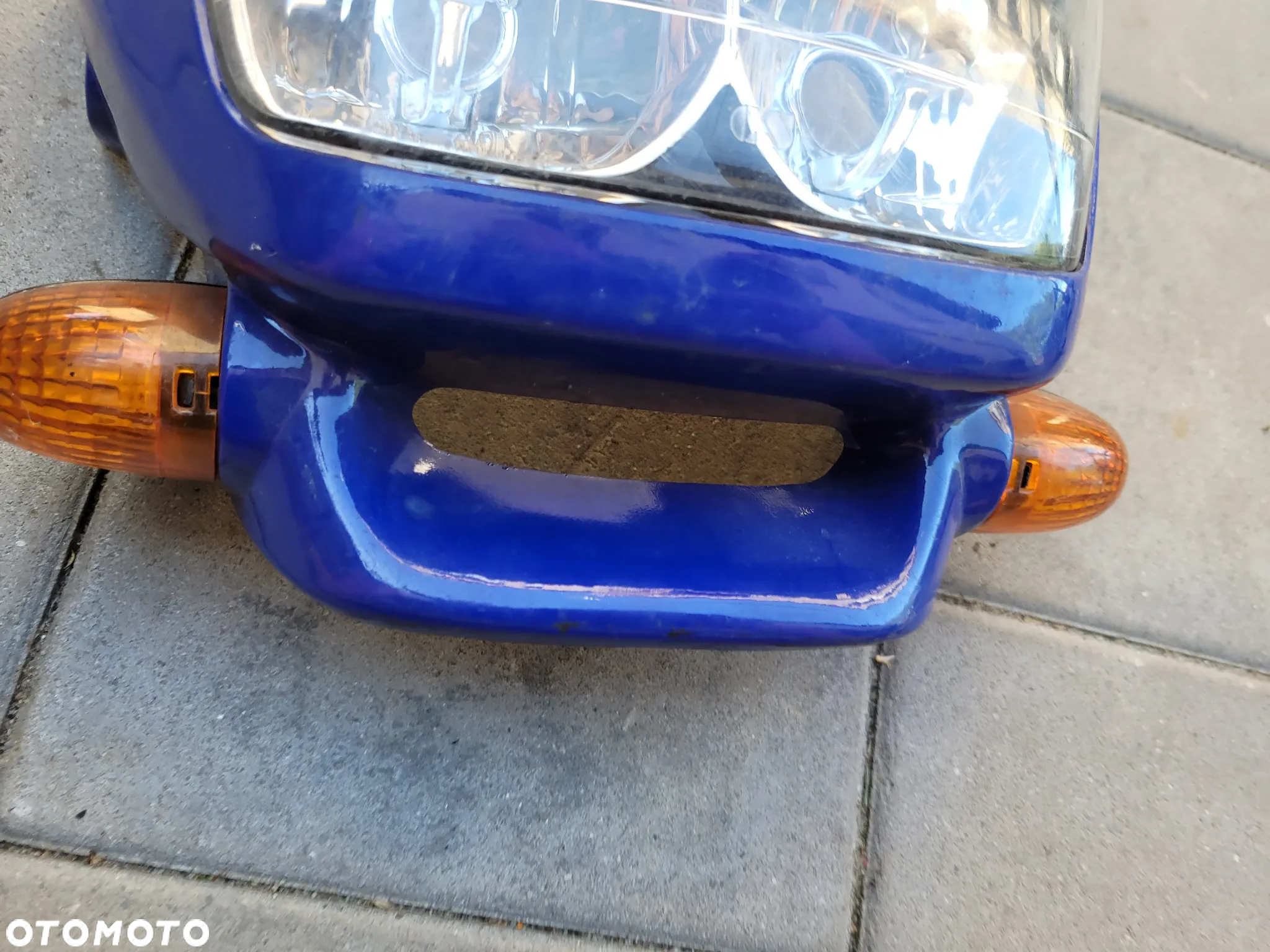 Lampa przód, przednia, reflektor, czacha, czasza, owiewka, kierunkowskazy Derbi Senda 50 - 4