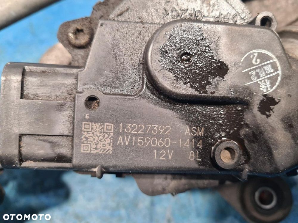 OPEL INSIGNIA A MECHANIZM SILNICZEK WYCIERACZEK PRZÓD 13227392 - 5