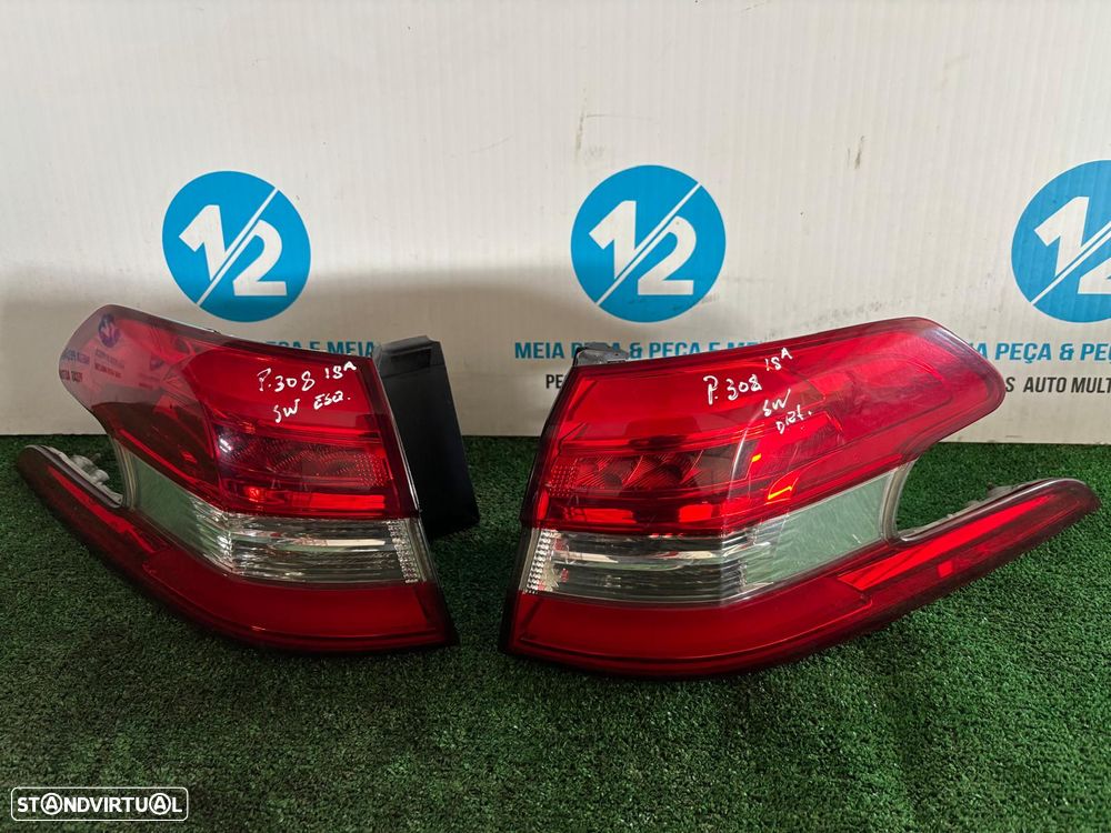 Farolim traseiro direito Peugeot 308 carrinha de 2016 - 2
