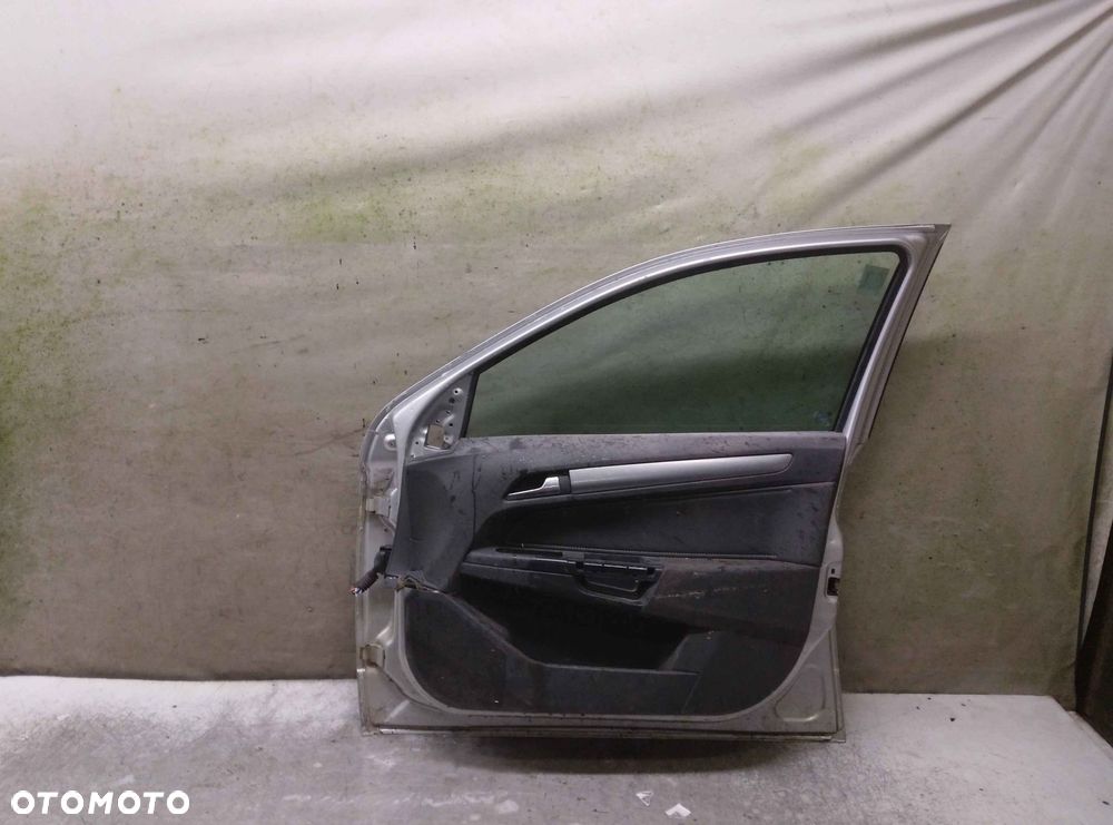 ! DRZWI PRZÓD PRZEDNIE PRAWE OPEL ASTRA H Z157 SREBRNY 5D - 5