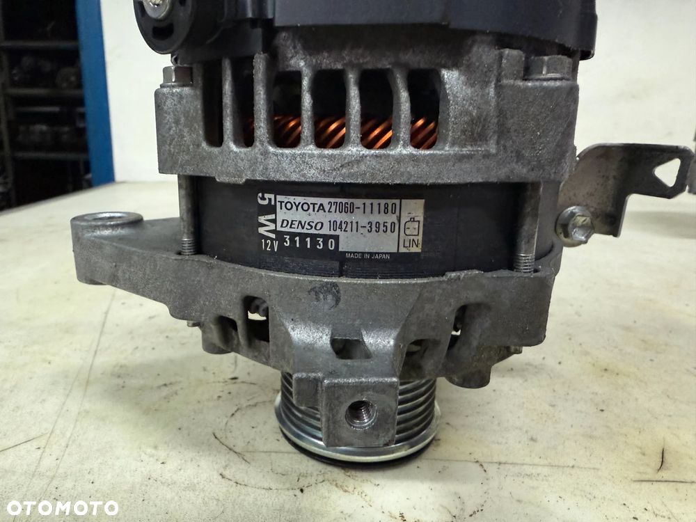 Alternator Toyota Land Cruiser 150 2.8 16D - 27060-11180 - ORYGINALNE - 3