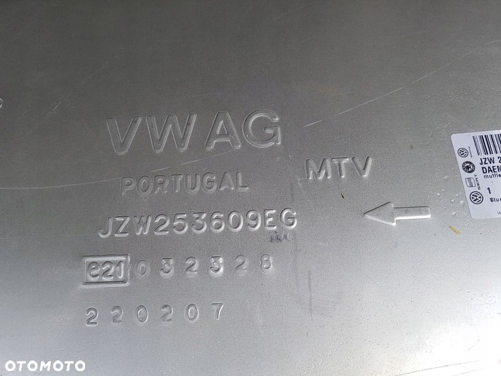 vag tłumik końcowy 1,0 1,2 tsi wydech jzw-253-609-eg jzw253609eg - 3