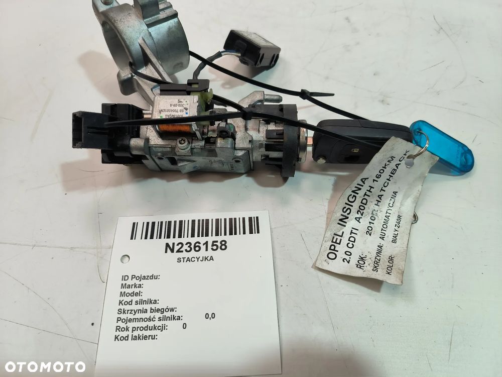 Stacyjka 5901867AG Opel, Insignia - 9
