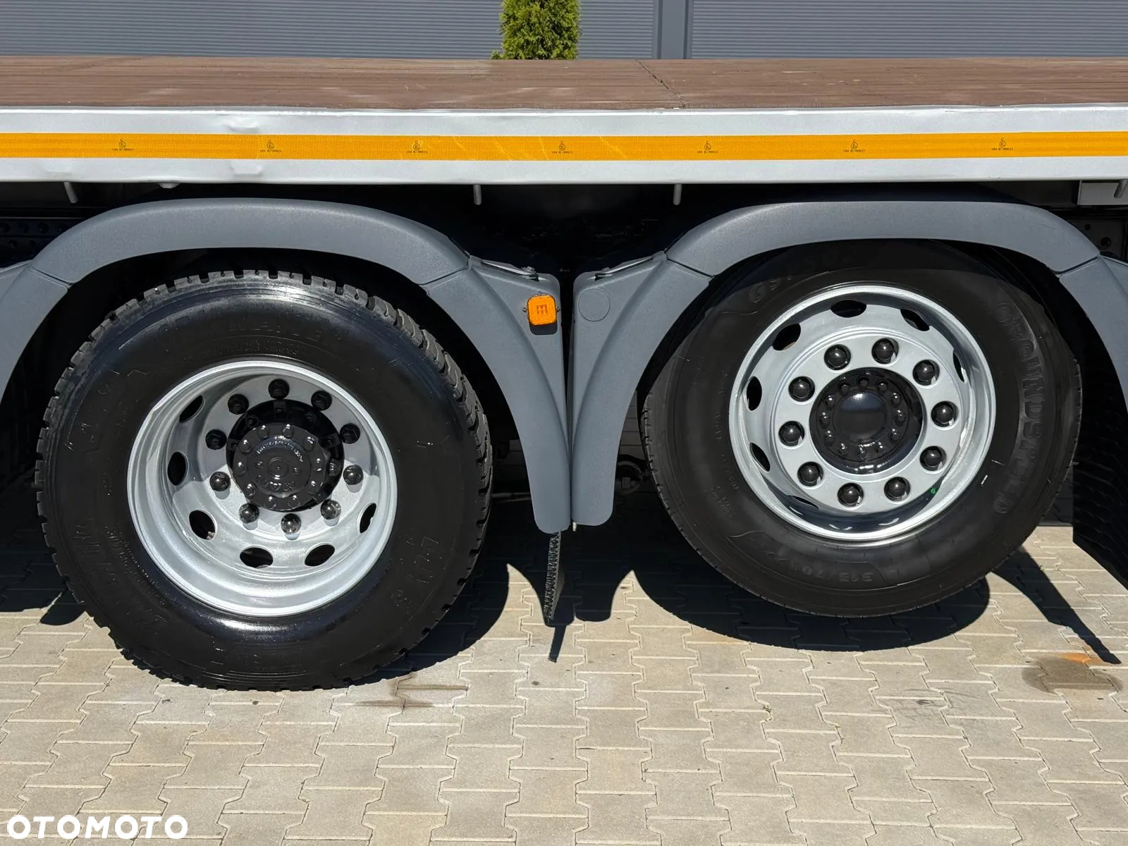 MAN TGS TGX 26.400 // E6 // 6x2 // platforma + FASSI F455RA.2.25 // Do przewozu kontenerów dzwig żuraw HDS kran crane laweta - 28