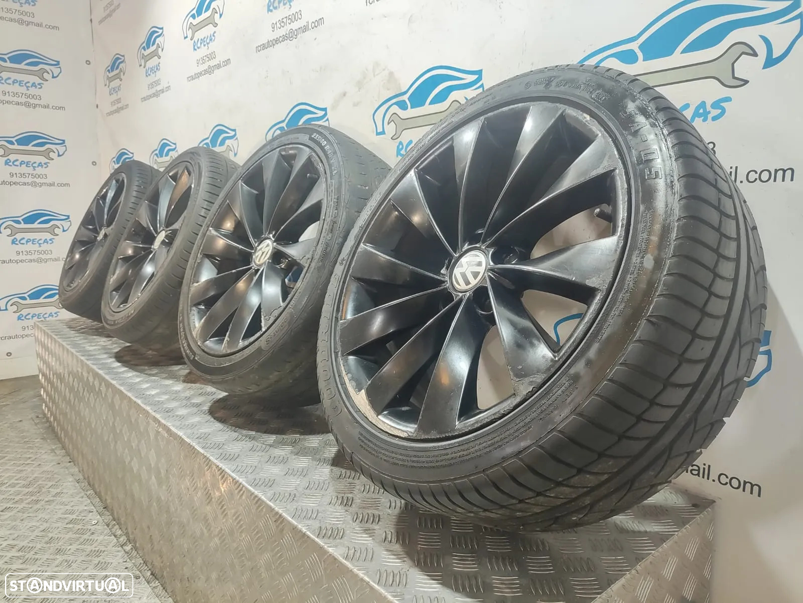 Jantes 18 Polegadas Interlagos - Originais VW Volkswagen - 5x112 - 3C8601025D - Scirocco | Passat | Audi | Golf | CC | Jetta | Seat - 2