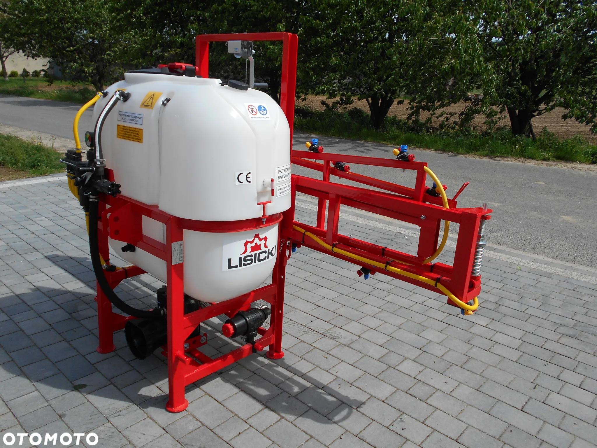 OPRYSKIWACZ POLOWY-ZAWIESZANY/LISICKI:200,300,400,600,800,1000l/pompa polska/Darmowy transport - 6