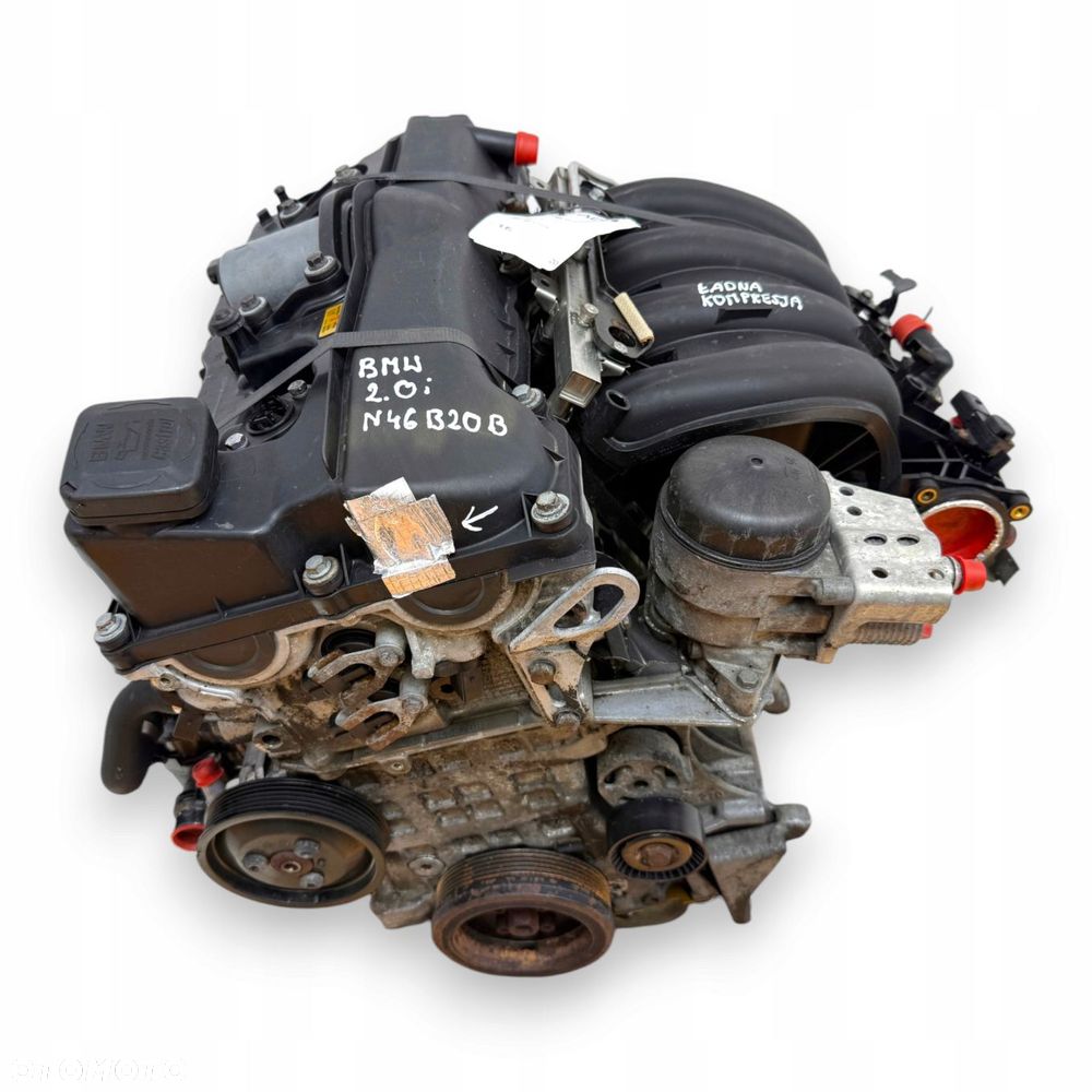 SILNIK N46B20 N46B20B BMW X1 E84 E90 E91 E92 E93 E46 E81 E87 2.0 i benzyna - 12