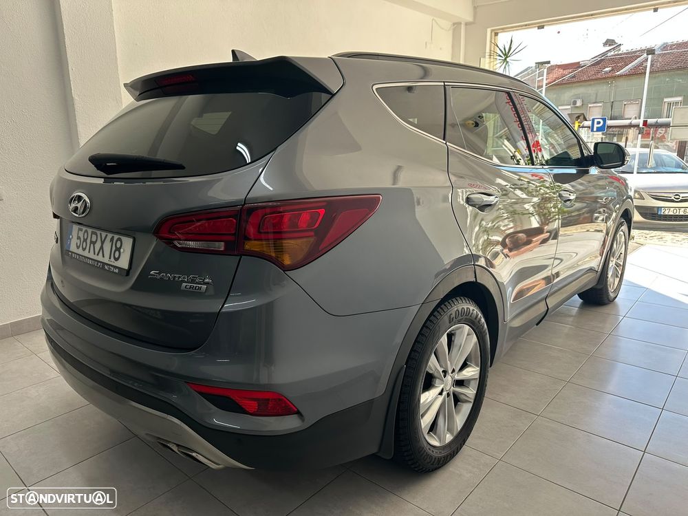 Hyundai Santa Fe blue 2.2 CRDI 2WD Style - 8