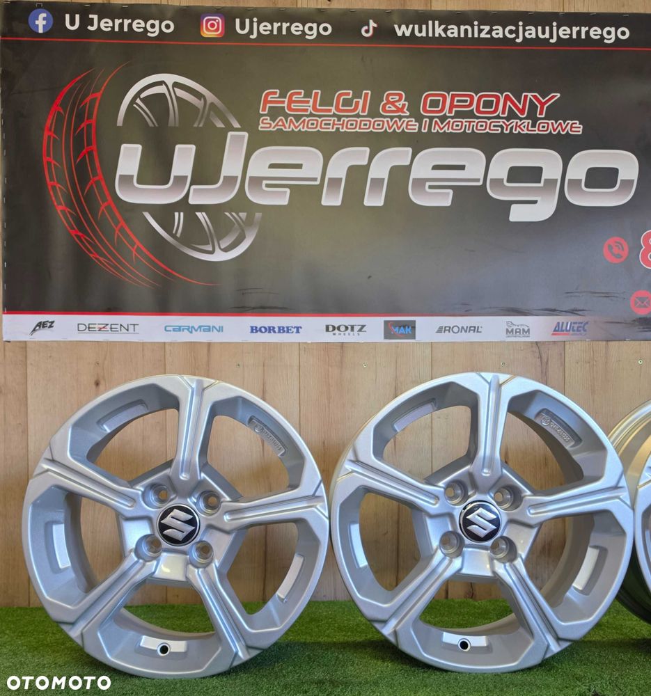 Nowe alufelfgi SUZUKI 15x4x100 - Alto,Baleno,Ignis,Liana,Swift, Splash - 4