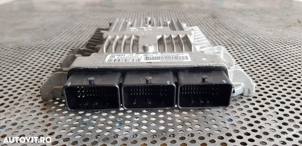 Calculator Motor ECU Peugeot 407 607 Citroen C6 2.7 Hdi 5WSA-T Cod - 2