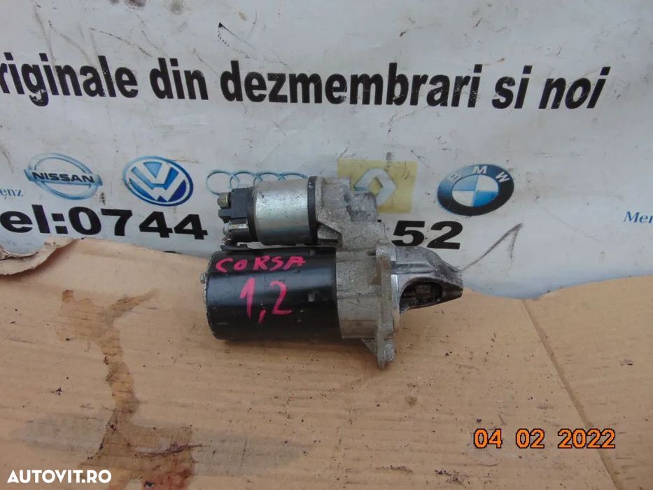 Electromotor Opel Corsa E corsa d motor 1.2 Corsa D Astra J dezmembrez - 1