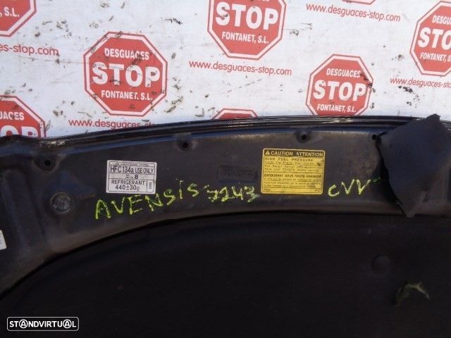CAPÔ TOYOTA AVENSIS SEDAN 2004 - - 4