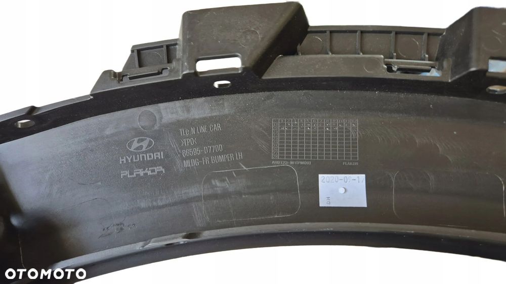 Listwa zderzaka LEWA PRZÓD Hyundai Tucson 3 III 2018- N-LINE OE 86595-D7700 - 11