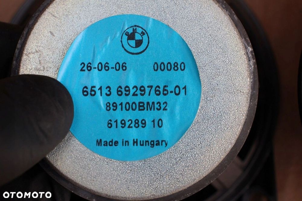 Głośniki drzwi średnio tonowe BMW TOP-HIFI HI-FI 6929765 - 3