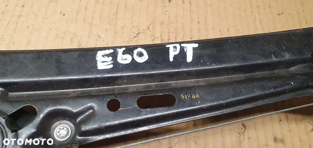 Mechanizm podnośnik szyby prawy tył BMW 5 E60 6922320 7034388S 7075674E - 6