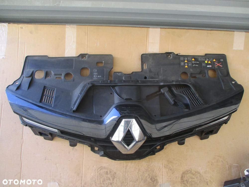 RENAULT CLIO IV 4 2012- ATRAPA GRILL ZDERZAKA LED DRL - 2