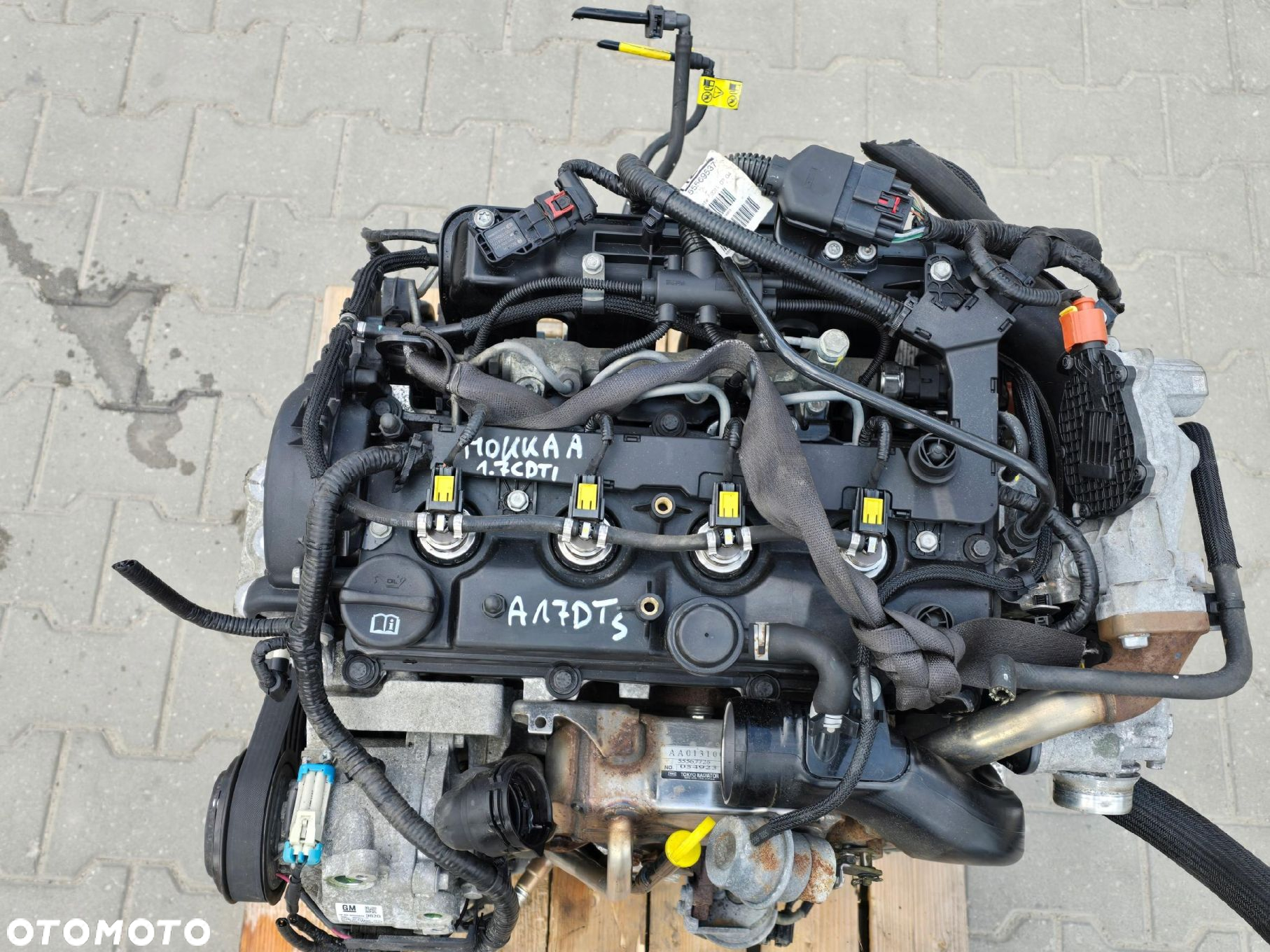OPEL MOKKA A ZAFIRA B ASTRA J SILNIK 1.7CDTI A17DTS 128TYŚ.KM - 2