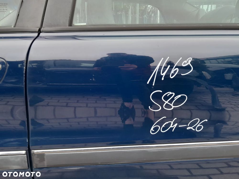 VOLVO S80 DRZWI LEWE TYLNE LEWY TYŁ KOLOR: 604-26 - 2