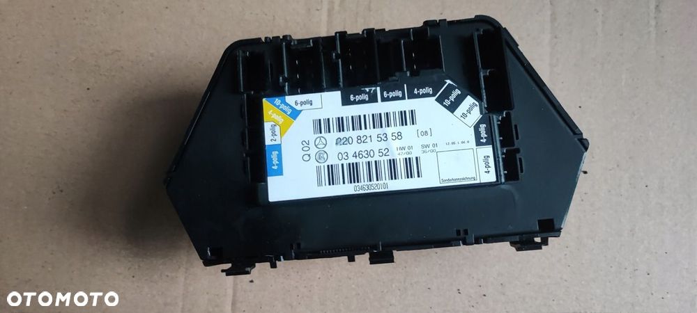 PANEL FOTELA LEWY TYŁ MERCEDES W220 2208215358 - 2