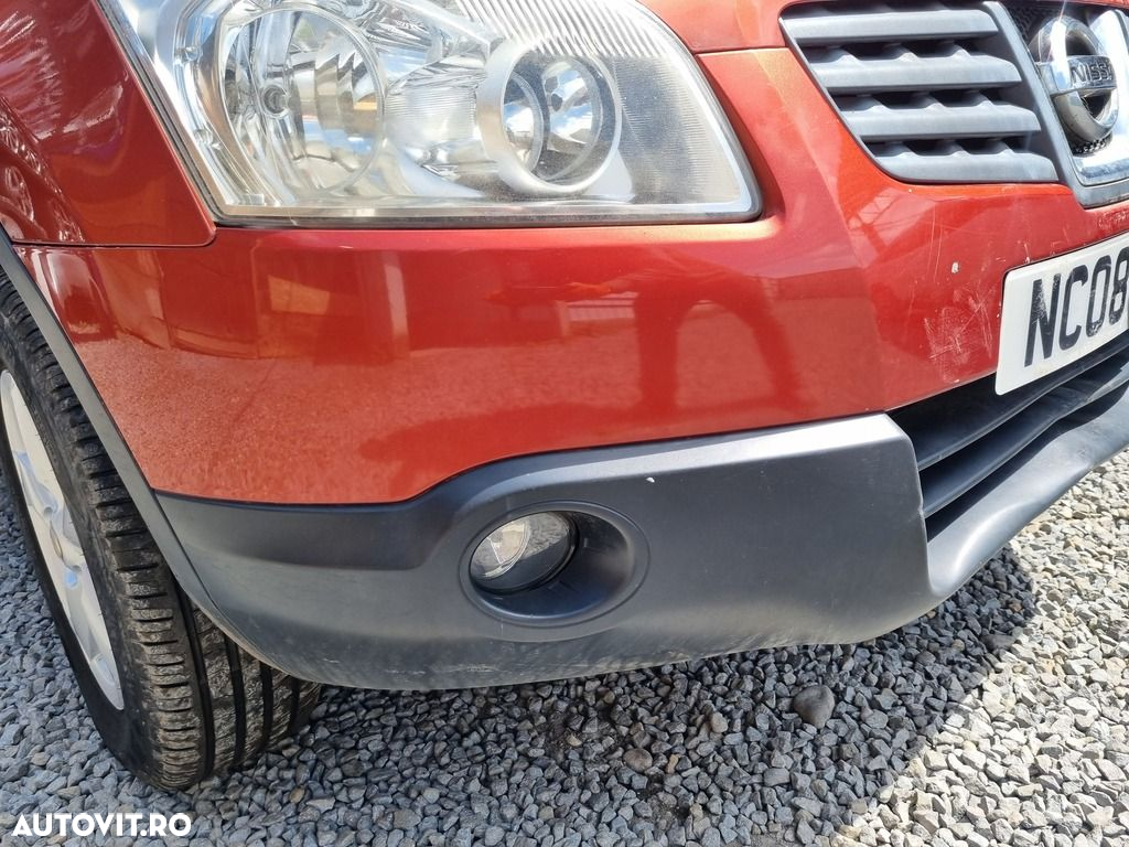 Bara fata Nissan Qashqai 2007 - 2010 Portocaliu FBAJ10 (1255) model fara spalatoare far ... - 2
