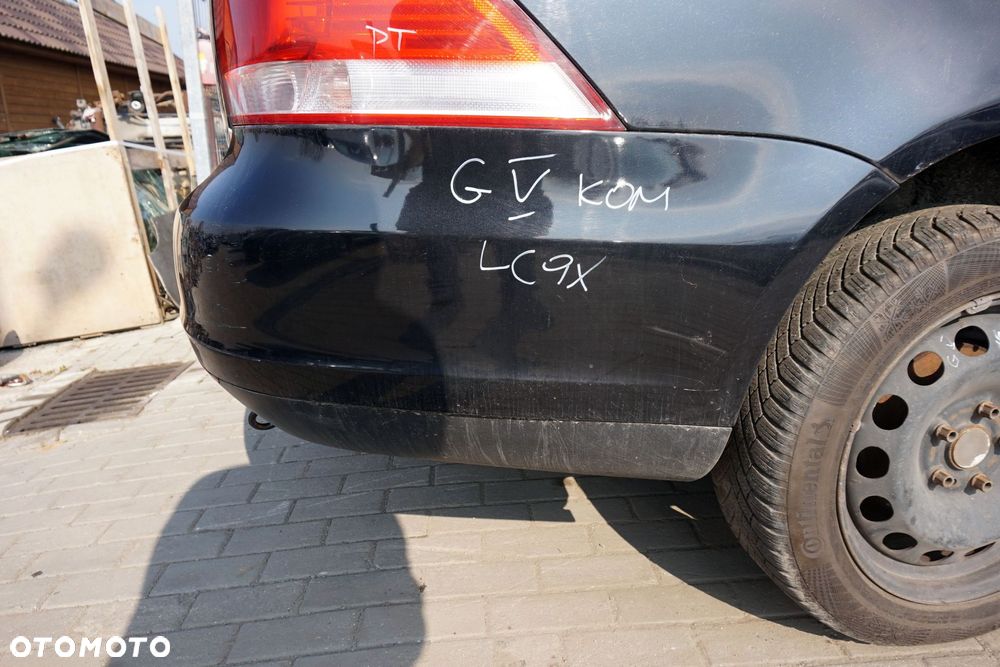ZDERZAK TYLNY GOLF V KOMBI LC9X  CZARNY VOLKSWAGEN 2003-2009 - 3