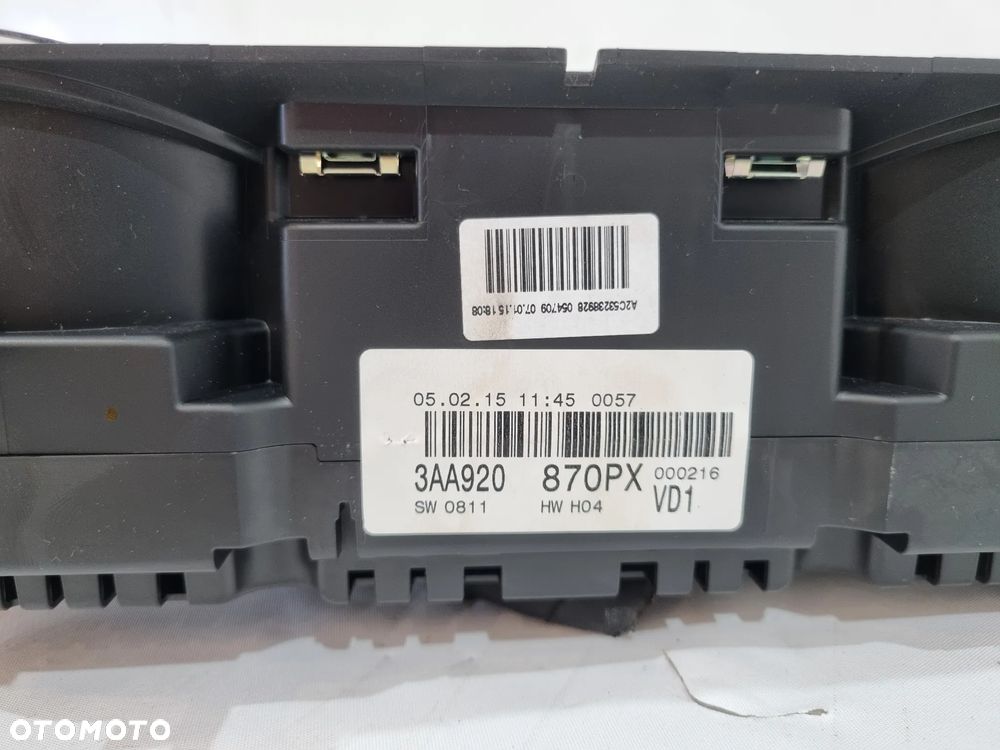 VW PASSAT B7 LICZNIK ZEGARY 3AA920870PX EUROPA - 5