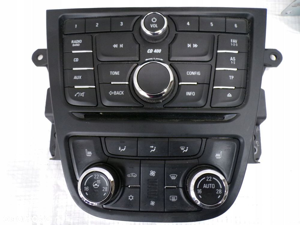 RADIO CD400 WYŚWIETLACZ OPEL MOKKA A 95369366 - 3