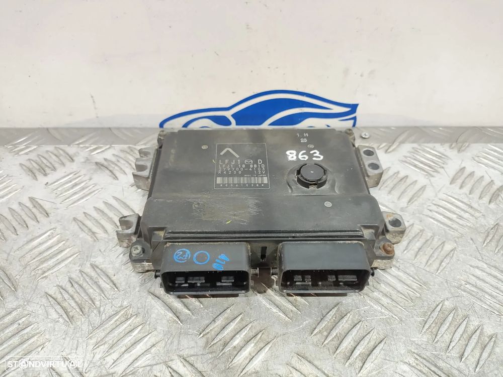 Centralina Motor ECU Original Denso 2797004103 Mazda MZR LF 2.0i LFJ118881D MX-5 NC - 1
