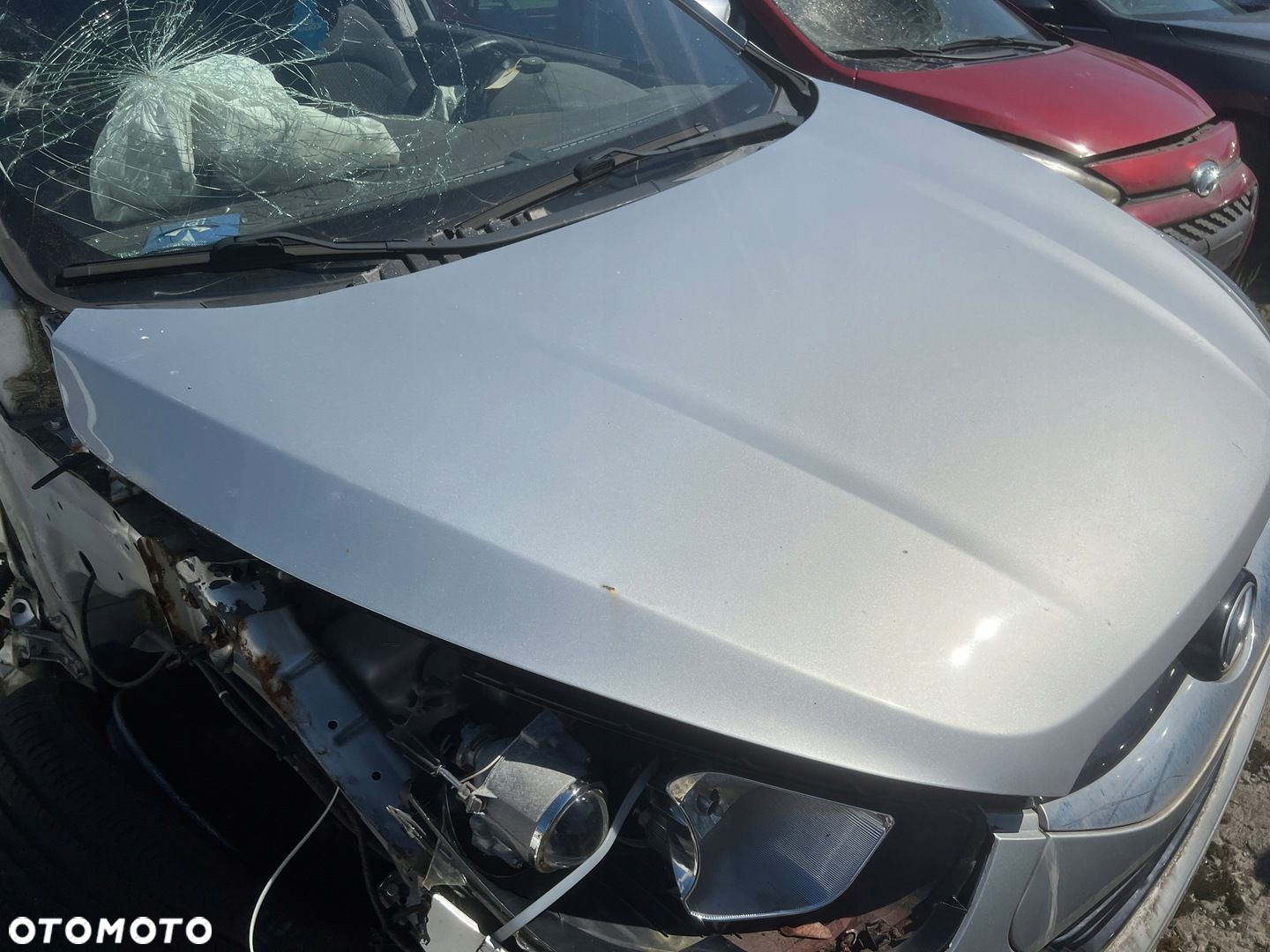 HYUNDAI IX35 10-13 MASKA POKRYWA SILNIKA KOLOR RAH - 2
