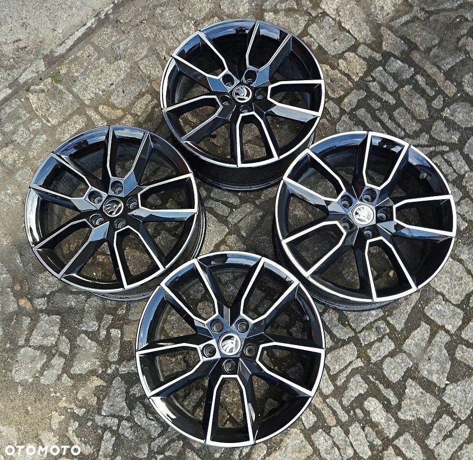 Felgi Aluminiowe Skoda Octavia Gemini 5x112 18 7,5J ET51 5E - 4