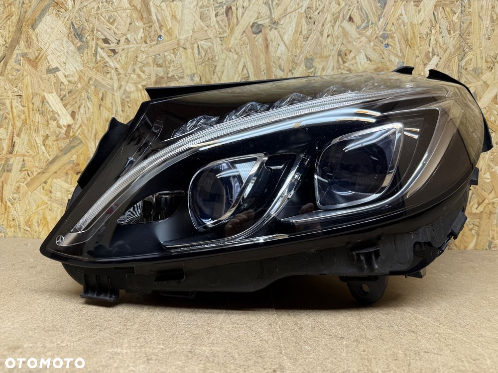 LAMPA LEWA FULL LED ILS MERCEDES BENZ C KLASA W205 A205 - 2