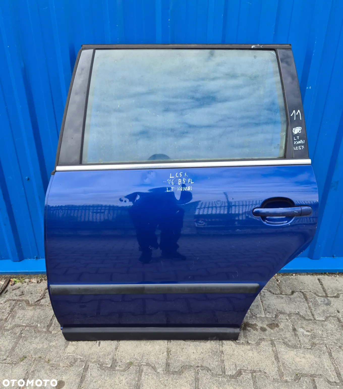 DRZWI TYŁ LEWY LEWE VW PASSAT B5 FL KOMBI LC5X - 2