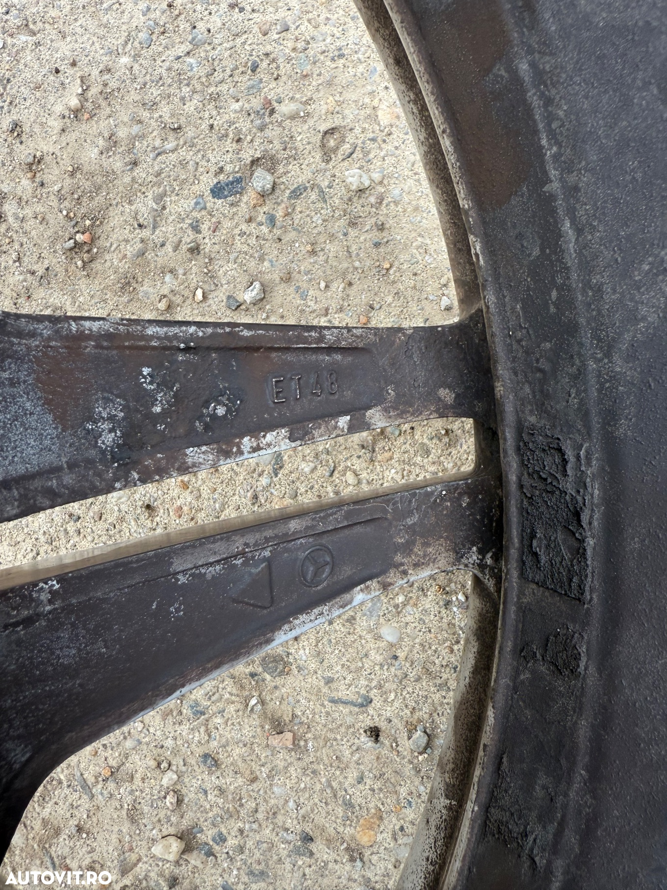 Jante mercedes w212 r18 originale amg, 2 latimi 8,5 j si 9j et 54 si 48 - 5