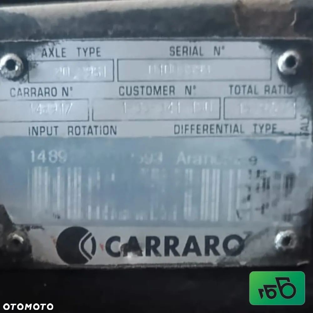 Przedni Most 20.29 SI Carraro 148917 New Holland TVT 170 - 18