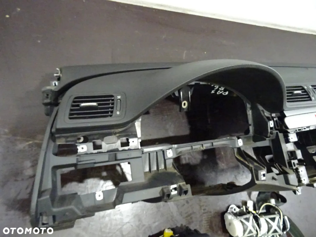 VW PASSAT B6 05-10 2.0 TDI DESKA ROZDZIELCZA KOKPIT KONSOLA PODUSZKA KIEROWCY PASY BEZPIECZEŃSTWA - 3